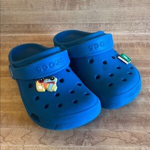 Crocs Kids Blue Clogs, C12